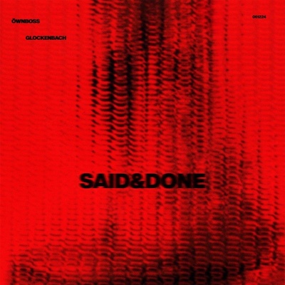Copertina Said & Done