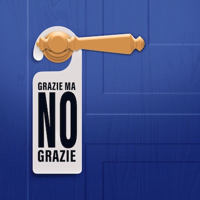 Copertina Grazie ma no grazie