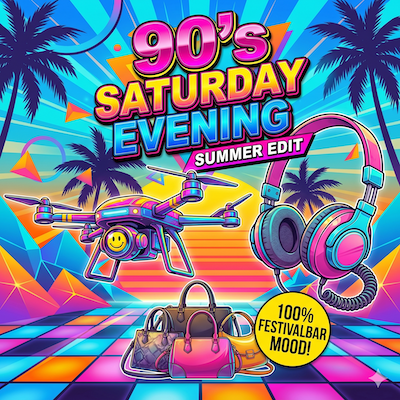 Copertina 90's saturday evening