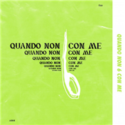 Copertina Quando non 6 con me
