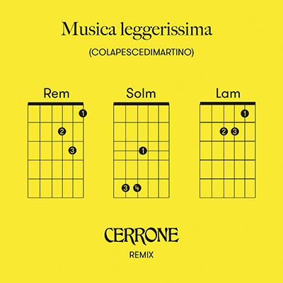 Copertina Musica Leggerissima - Cerrone Remix