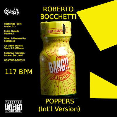 Copertina POPPERS (Int'l Version EXPLICIT)