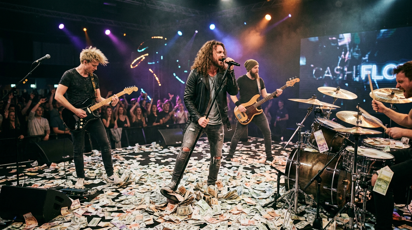 If your music catalogue does not earn at least €1,000 a month, something is wrong